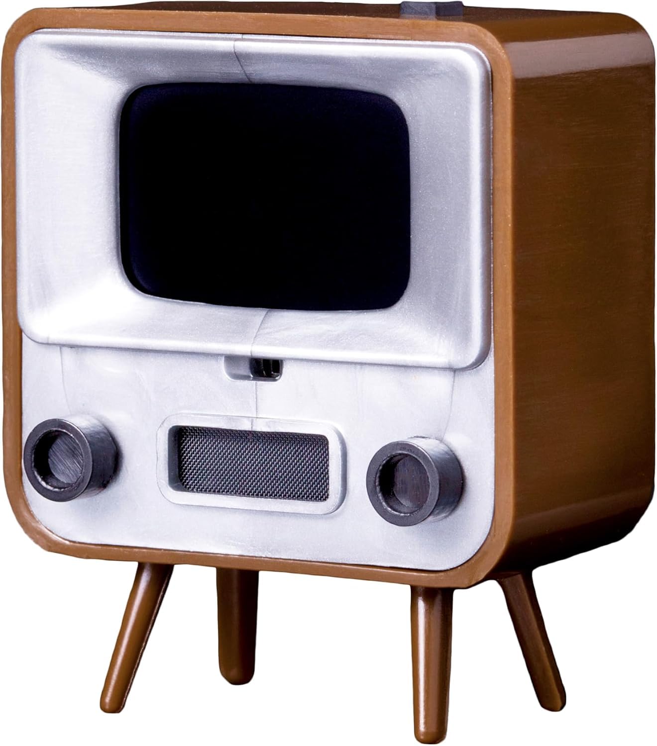 TinyTV 2 ブラウン ミニチュアテレビ リモコン付き 新品・箱難あり Amazon | TinyCircuits TinyTV 2 (ブラウン) 世界最小級レトロ